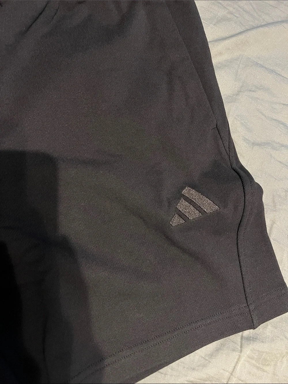 Adidas Sweatpant Material Shorts